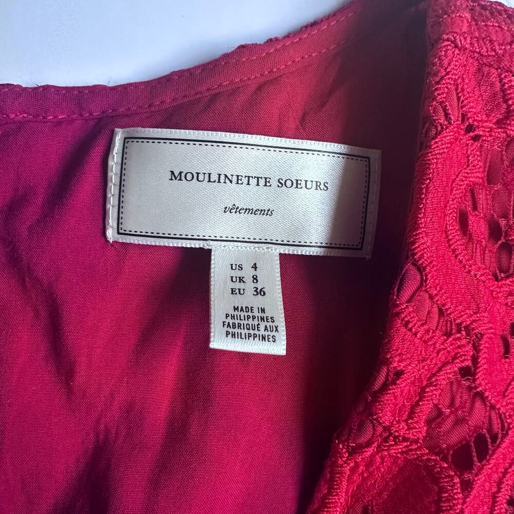 Anthropologie Moulinette Soeurs wide leg jumpsuit - Picture 8 of 10